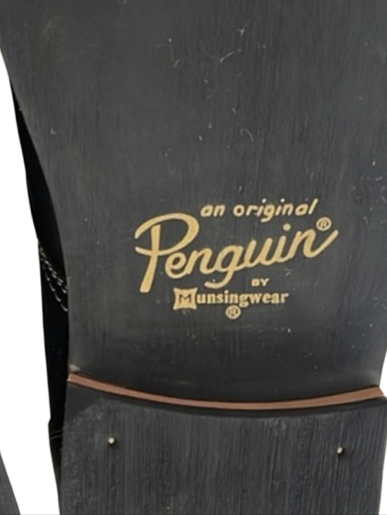 Original Penguin Waylon Men\'s Black Leather Oxford Size 13